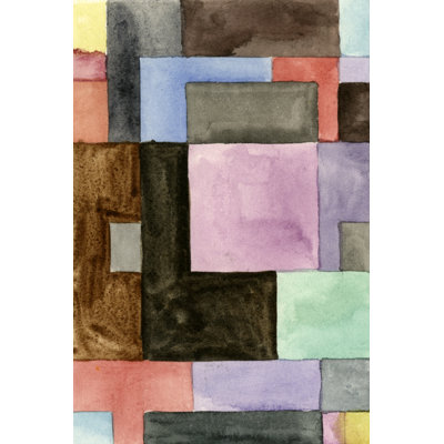 " Primary Blocks IV " by Melissa Wang Painting Print