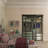 2 Panel - Black Frame - Closet And Room Divider-117204172-117204173