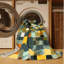 Tapis Earthly Cubes-329520075