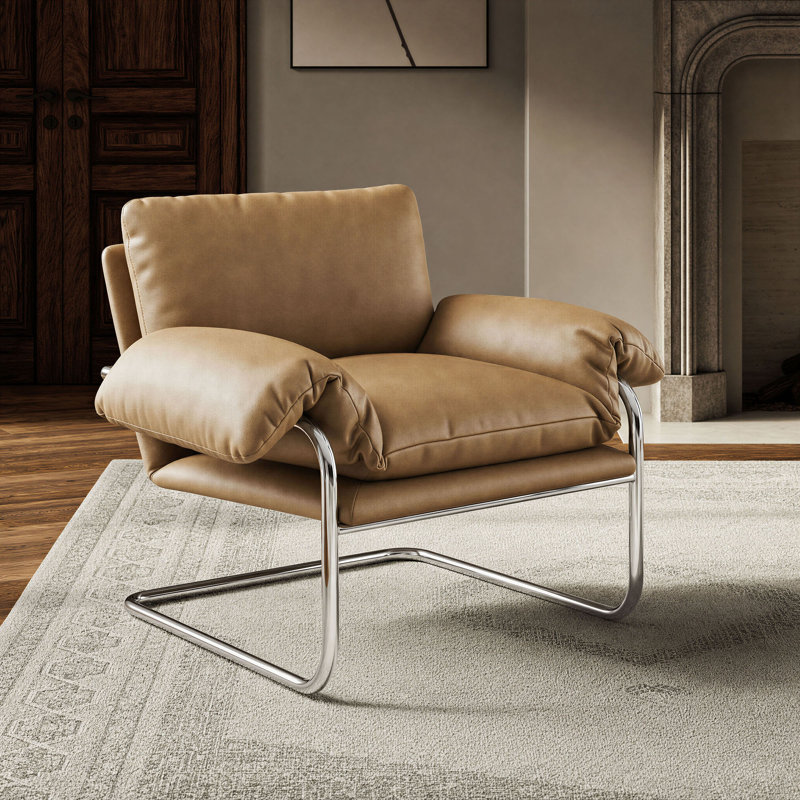 Fauteuil d'appoint Ansel, Grillé