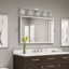 Éclairage pour meuble-lavabo à 5 lumières Adelinda-88580253