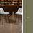 Counter Height Swivel Bar Stools Set Of 2, 360° Swivel Upholstered Barstools With Back And Metal Legs-1083235442