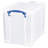 Really Useful Box Storage Container with Lid and Clip Lock Handles, (3 Pack)