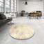 Tapis décoratif en laine beige Khosrov-2145638601