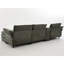 Canapé modulaire en U en chenille avec haut-parleur Bluetooth, chargement sans fil, console de rangement-235141222