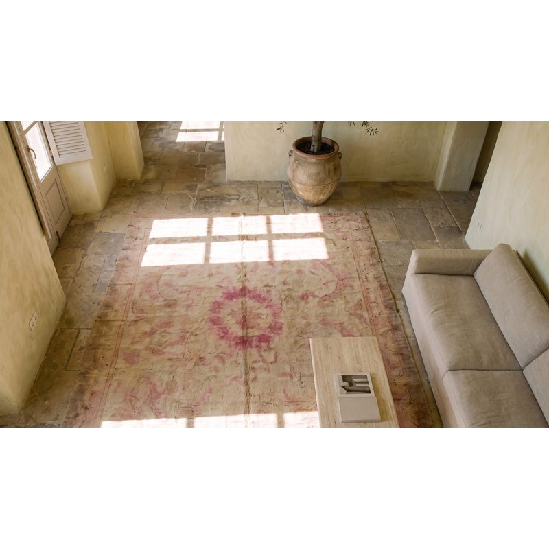 Antique Large Savonnerie French Knotted Rug