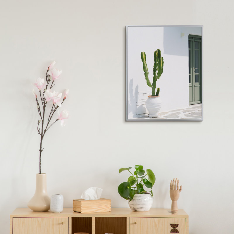 Drennon Metal Picture Frame, Aluminum Photo Frames for Table Top and Wall Mounting, Silver, 16" x 20" Matted to 11" x 14"