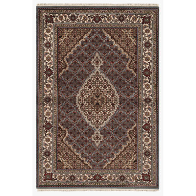 Oriental Area Rug in Brown