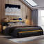 Brisna Upholstered Vegan Leather Storage Bed-763166793-780446486