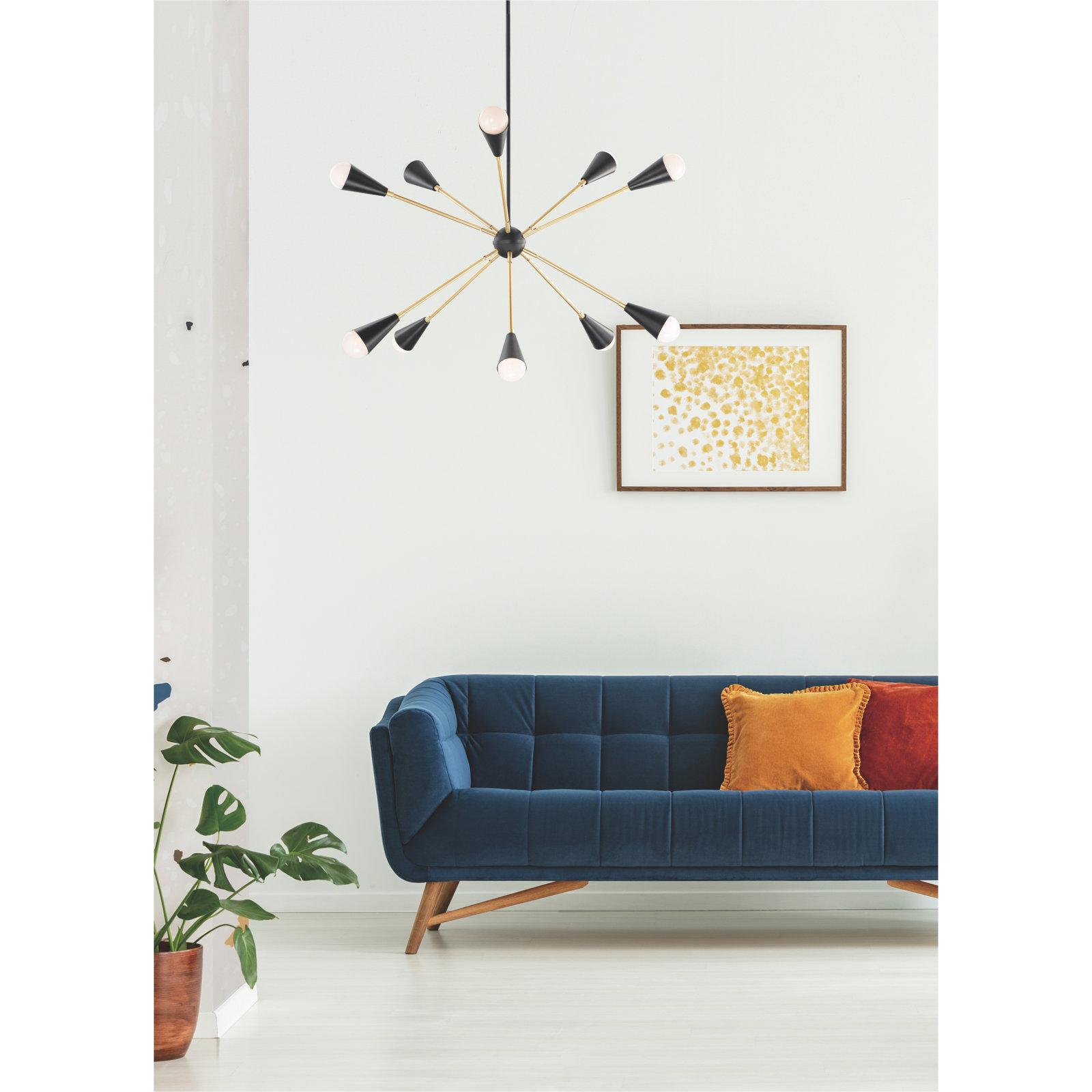Monroe 10 - Light Sputnik Chandelier, Yes