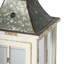 Lanterne de bougie en bois décorative, porte-lanterne ouragan
