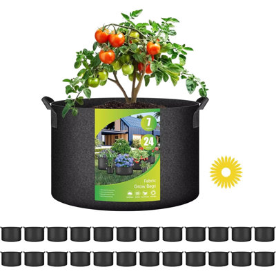 Paquet de 24 sacs de culture pour plantes IPower