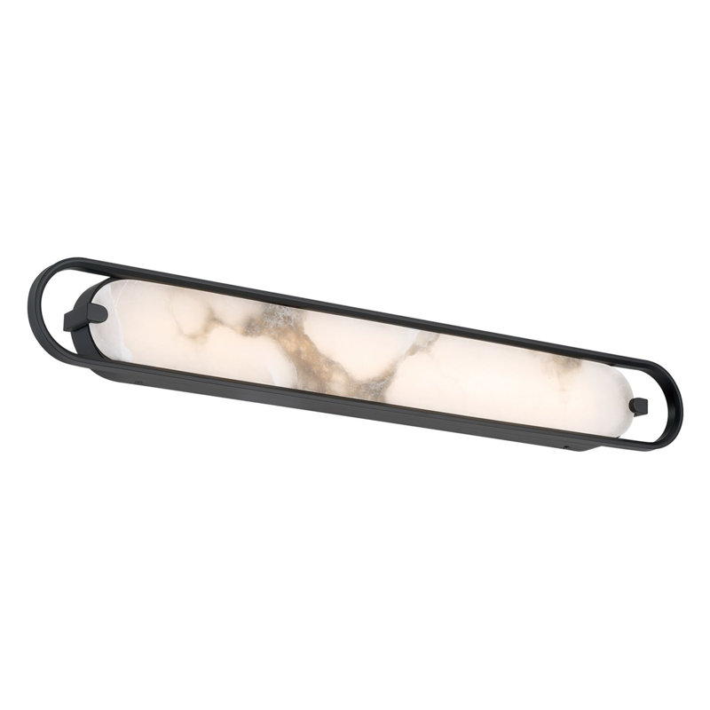 Noga, Vanity , 36", Alabaster, Matte Black