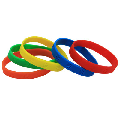 Paw Prints Wristbands