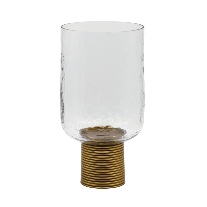 Cadey Hurricane Candle Holder, 11.75" H x 6" W x 6" D