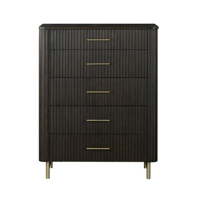Clayten Espreeso Finish Chest, Dresser For Dining Room, Living Room, Bedroom