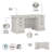 Raker 3 Piece Executive Desk Office Set-1268325532