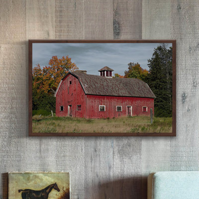 Iconic Red - Single Picture Frame Print