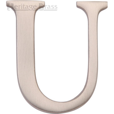 Heritage Brass Heritage Alphabet Rear Fix 5.1cm (2")