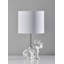 Lampe de table blanche 16 po Aiyana
