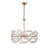 Daylie 5-Light Chandelier In Warm Brass