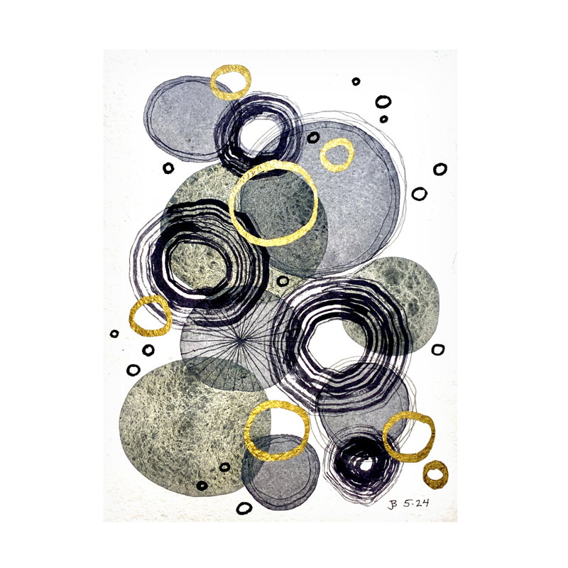 Art sur toile Jocelyn Benford, H 19 po x l 14 po