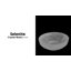 Northlandz Selenite Crystal Bowl - Crystal For Smudging And Recharging Crystals, White- 4 Inch