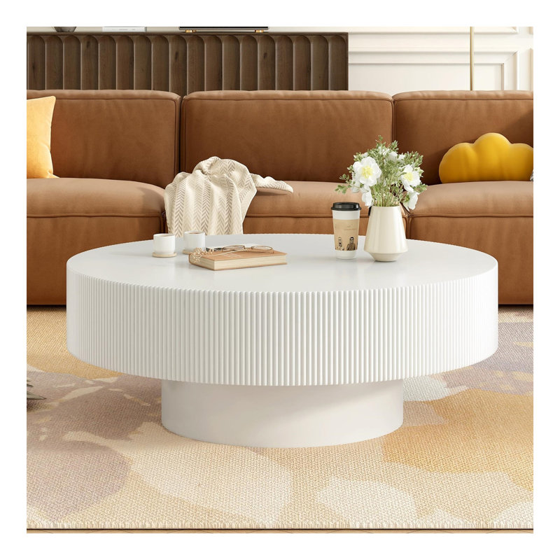 Table basse élégante Elegant Easy, Blanc