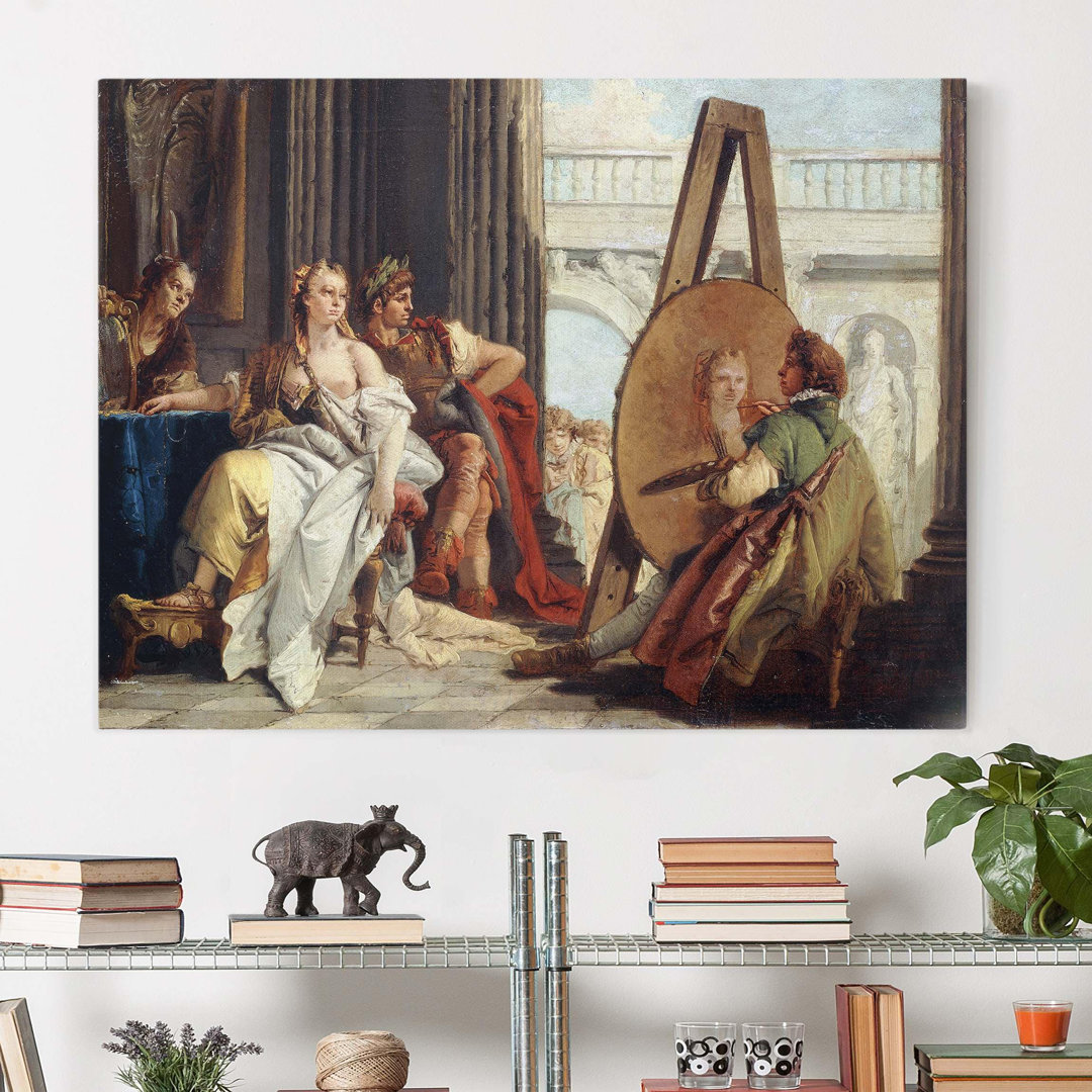 Leinwandbild Alexander der Große von Giovanni Battista Tiepolo