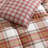 Textured Plaid Eddie Bauer Plaid Down Alt Reversible Red Comforter Set-101365000