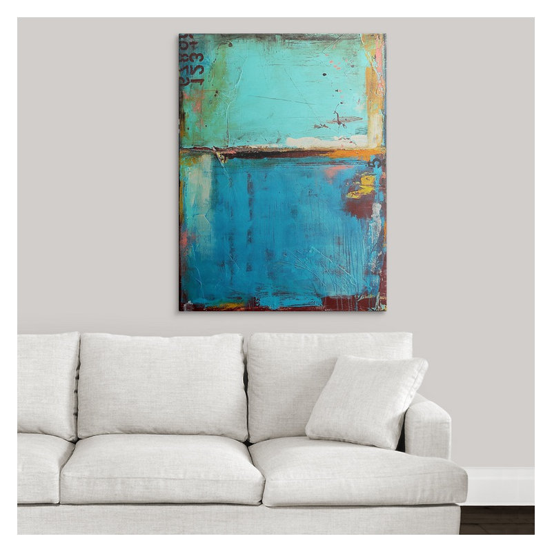 " Matchbox " by Erin Ashley, 48" H x 36" W x 1.5" D, Canvas