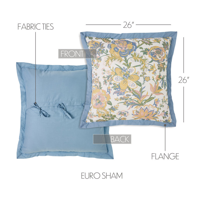 Wilder Cotton Floral Sham