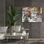 Toile épique Graffiti «Decking The Doghouse» par Bigelow, 24 po x 20 po-799376074