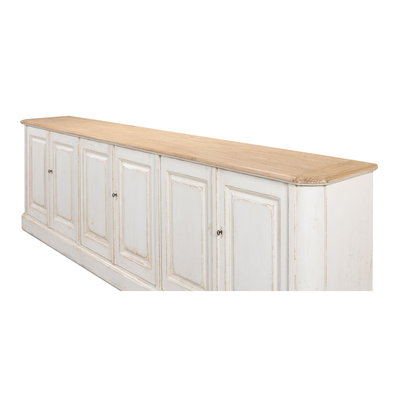 Spadafore 119'' W Solid Wood Sideboard, 36"H x 119"W x 20"D