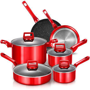 10 - Piece Non-Stick Aluminum Cookware Set