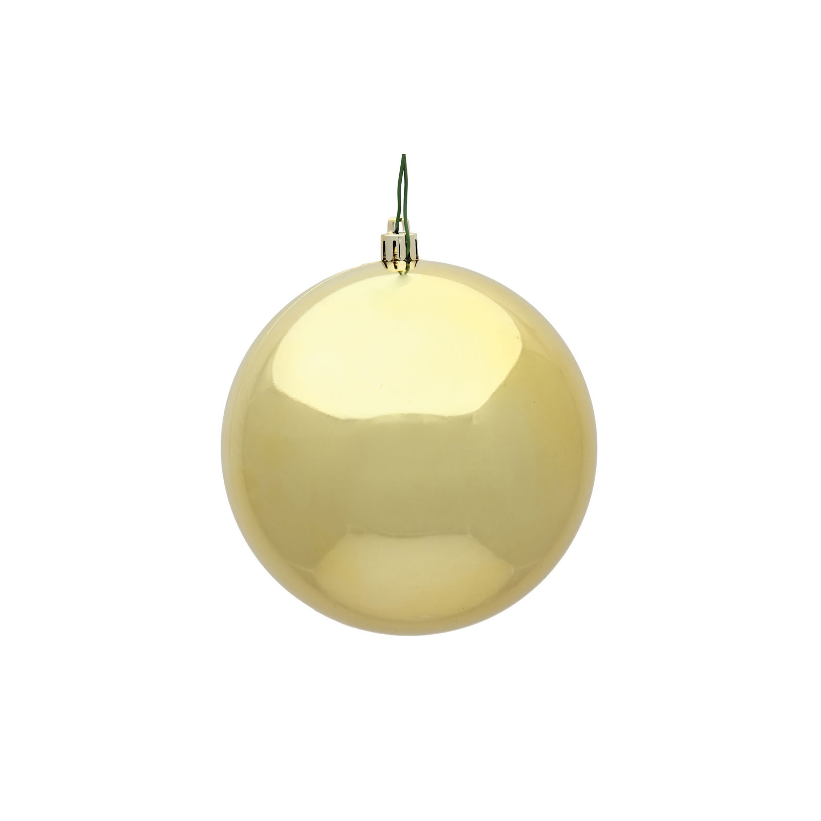 Holiday Décor Ball Ornament, Gold.