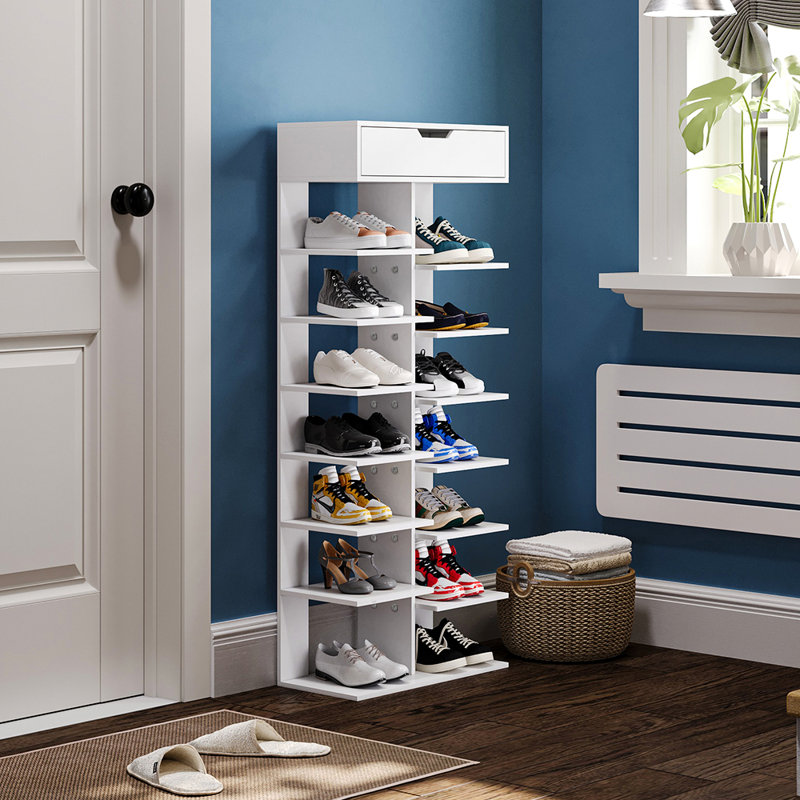 14 Pair Shoe Rack