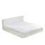 Matelas rafraîchissant tout-en-un innovant avec isolement de mouvement, dessous antidérapant et support multicouche (sans fibre de verre)