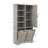 68" H Bathroom Storage Cabinet With Doors And Drawers, Tilt-Out Laundry Hamper, Open Shelve, Adjustable Shelf-2039428349