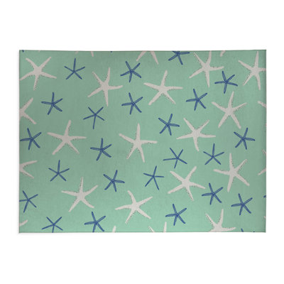 Starfish Thin Lightweight Kitchen Mat