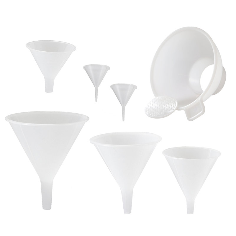 Hutzler Multi-Purpose 7-Piece Plastic Funnel Set