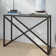 Calix Glass Top Console Table
