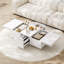 Modern Coffee Table With Hidden Storage - 100cm Compact Design-46773192