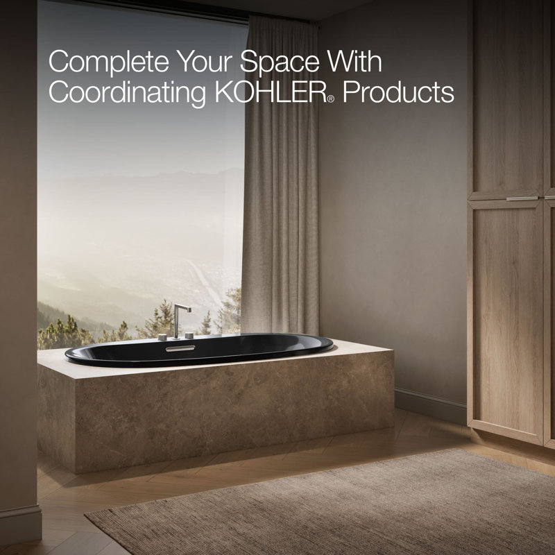 Kohler 72" x 42" Drop-In Bath, White