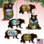 Ensemble d'ornement de Noël 6 pièces Beardly Friends
