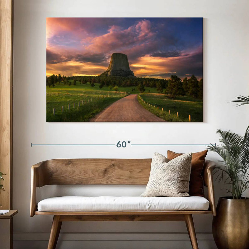 Lilie Devils Tower, États-Unis, H 34 po x l 51 po