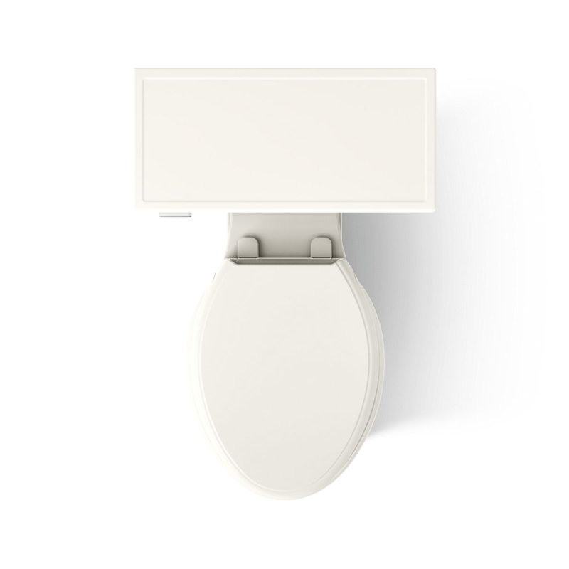 Memoirs Stately Continuousclean St Two-Piece Elongated Toilet with Concealed Trapway, 1.28 Gpf, Biscuit