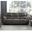 Ensemble de canapé moelleux, fauteuil inclinable électrique 3 pièces, fauteuil en microfibre, port USB, meubles en bois massif-102803011