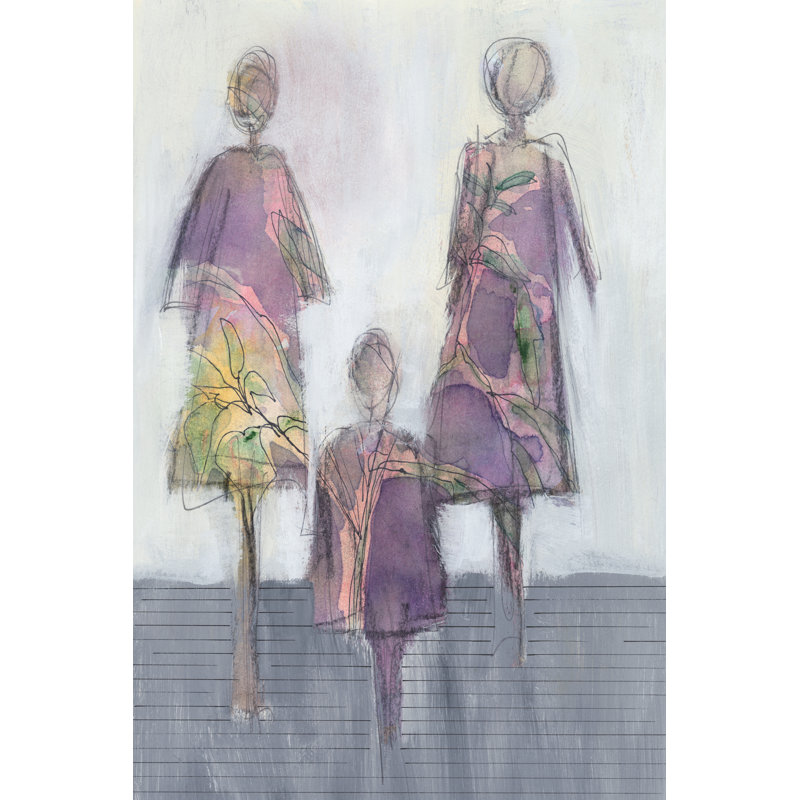Oblivious II by Regina Moore - Wrapped Canvas Print, 46cm H x 30cm W x 3.8cm D