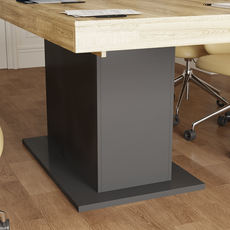 Table de conférence extensible de 78,7 po de largeur pour 6 à 8 personnes